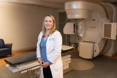 Hollings radiation oncologist Harriet Eldredge Hindy