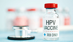 hpv vaccine bottle